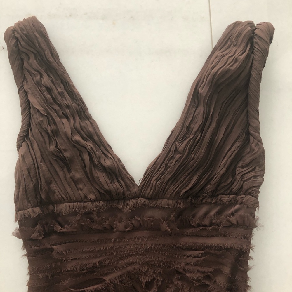 Silk ankle dress